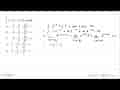 integral x^-4(x+5)^2 dx adalah ...