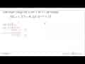 Tentukan fungsi f(x)=ax^2+bx+c sehingga:f(0)=5, f(1)=4, dan