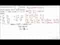 Diketahui matriks A=[x -10 3 15] adalah matriks singular.