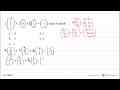 2(-1 1/2 1/2) + 3(3 0 3) + k(2 1 3) = (-1 -3 -2), maka k