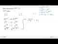 Nilai x pada persamaan (9^(5-x))^(1/3)=27 akar(3^(-x-1))