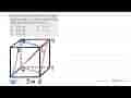 Diberikan kubus MATH.CLUB dengan bidang panjang rusuk 9 cm.