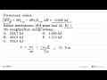 Persamaan reaksi: 4 Fe (s) + 3 O2 (g) -> 2 Fe2O3 (s) delta