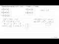 Himpunan penyelesaian dari 2 cos^2 x+3 cos x+1=0 untuk 0 <=