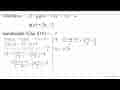 Diketahui (f o g)(x)=10 x^(2)+3 x+4 g(x)=2 x-3 tentukanlah