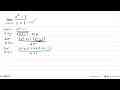 lim x->-1 (x^4-1)/(x+1)