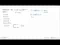 Penyelesaian dari |x+2|^2-|x+2|+6=0 adalah ....