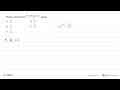 Bentuk sederhana dari (9.3^(-3)+2.3^(-1))/2 adalah . . . .