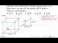 Dike tahui kubus ABCD.EFGH dengan panjang rusuk 12 cm Sudut