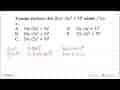 Turunan pertama dari f(x)=(2x^2+5)^6 adalah f'(x)= ....