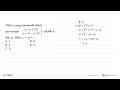 Nilai x yang memenuhi sistem persamaan y=x+10 y=x^2-x-5