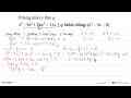 Hitung nilai p dan q. x^4-4x^3+2px^2-11x+q habis dibagi