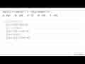 Jika f(1)=5 dan f(x+1)=2 f(x) , maka f(7)=... A. 640 B. 160