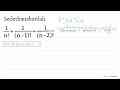 Sederhanakanlah. 1/(n!) + 1/((n - 1)!) + 1/((n - 2)!)