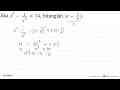 Jika x^3 - 1/x^3 = 14, hitunglah (x - 1/x).