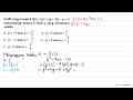 Grafik fungsi kuadrat f(x)=px^2 + (p + 2)x - p + 4