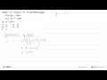 Fungsi f:R->R dan g:R->R dirumuskan dengan:f(x)=1/(2x-1)