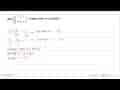 Jika x/4 + y/3 = 5/12 x/2 + y = 1, maka nilai x+y adalah...