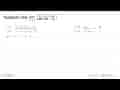 Tentukan nilai limit x -> 1 (x^2 + x - 2)/(x sin (2x - 2))!