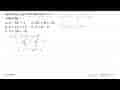 Jika F'(x)=3x^2+4x dan F(2)=3 maka F(x)=...