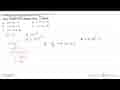 Persamaan garis singgung kurva y=4 x^2-x+1 yang melalui