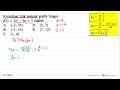 Koordinat titik puncak grafik fungsi f(x)=3x^2-6x+7 adalah