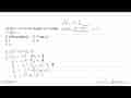 Jika f(x)=x^2-4x+4, dengan x>2 maka f^(-1)(1)=...