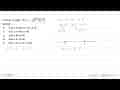 Domain fungsi h(x)=akar(x^2-5x+4) adalah ....