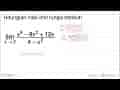 limit x -> 2 (x^3 - 8x^2 + 12x)/(4 -x^2)