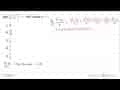 Jika sigma i=l 5 (i^2+2)/x=105 , maka x=...