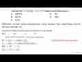 Larutan MCl 0,1 M(Kb=1,0 x 10^-9) akan terhidrolisis