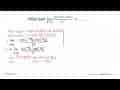 Nilai dari lim x->0 (cos 2x-cos x)/(x^2)= ...