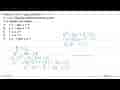 Batasan nilai a agar parabola y=x^2+ (a-3) x+a paling