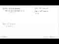 Cari P(1)+Q(-2), jika diketahui: P(x)=x^3-2x-2 dan