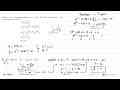 Garis y = mx + 5 memotong parabola y = x^2 - 4mx + 4n di