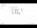 lim x -> tak hingga (3-2 x-x^2)/(4 x^2+x+1)=...