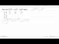 Hasil dari (27)^(2/3) + (32)^(3/5) - (64)^(1/2) adalah ....