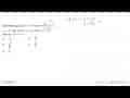 Diketahui fungsi f(x)=3x+1 dan g(x)=2x-1/x+3 , x =/=-3 .