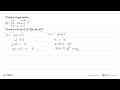 Diketahui fungsi berikut.f(x)={0, x<0 x^2, 0 <= x<1 2x-1, x