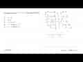 Pertidaksamaan 2^(x^2-2x-8)>2^(-x-2) dipenuhi oleh nilai