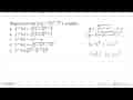 Fungsi invers dari f(x)= (1-x^3 )^1/5+2 adalah....