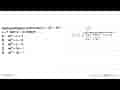 Hasil pembagian polinomial f(x)=4x^3+9x^2-x+1 oleh (x+2)