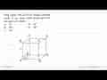 Pada kubus ABCD EFGH dengan panjang rusuk 15 cm, besar