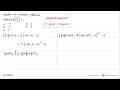 Jika f(x)=4x^2-2 dan g(x)=sin(x)-2, maka (fog)(pi/2)=....