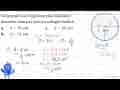 Hitunglah luas lingkaran jika diketahui diameter atau