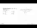 Diketahui fungsi f(x) = 3x^2 - 2x - 5. Nilai dari f(-1/2) =