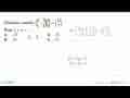 Diketahui matriks (4 3 3 2)(x y) = (12 7) Nilai x + y =