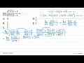 lim x->0 (akar(1+x)-1)/(1+x)^3/2 -1)=....