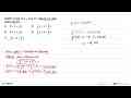 Grafik fungsi f(x)=cos(2x) cekung ke atas pada interval