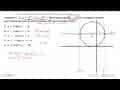 Lingkaran L ekuivalen (x+1)^2+(y-3)^2=9 memotong garis y=3